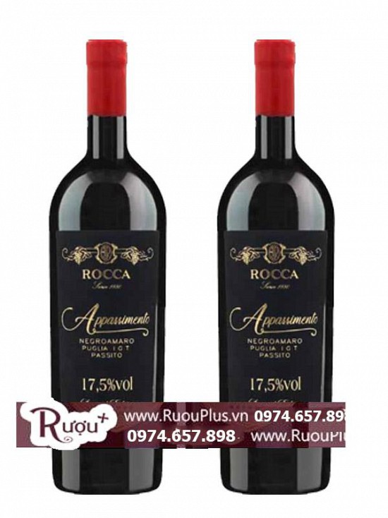 Rượu Vang Rocca Appassimento Limited Edition 17.5%Vol