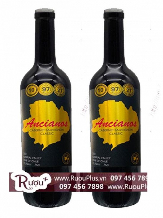 Rượu vang đỏ Chile Ancianos Classic Cabernet Sauvignon