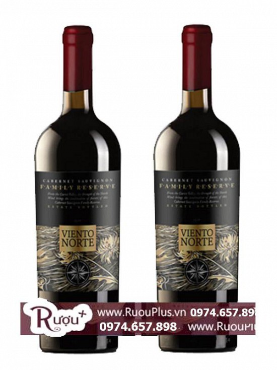 Rượu Vang Chile Viento Norte Family Reserve