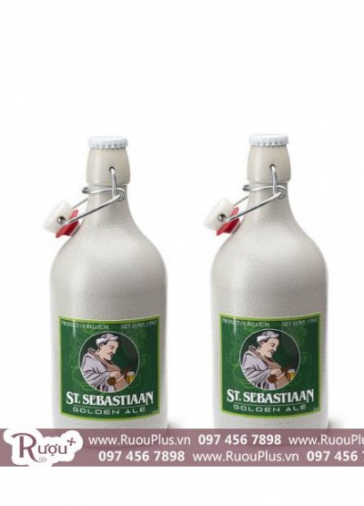 Bia Chai sứ Bỉ St. Sebastiaan Grand Cru