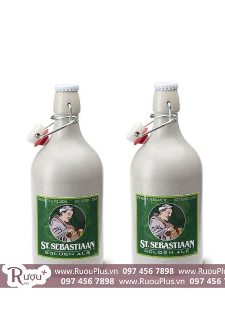 Bia Chai sứ Bỉ St. Sebastiaan Grand Cru