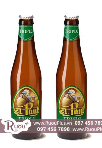 Bia nhập khẩu Bỉ St. Paul Triple 330ml