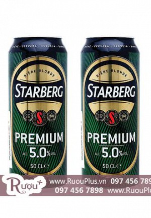 Bia Nhập Khẩu Lon Starberg Premium Lager