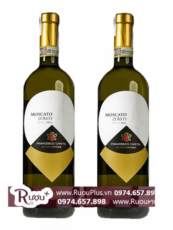 Rượu Vang Ý Moscato DAsti Francesco Capetta