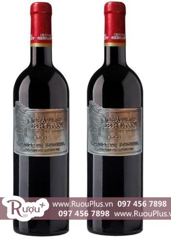 Rượu vang Pháp Chateau Sergant Lalande de Pomerol