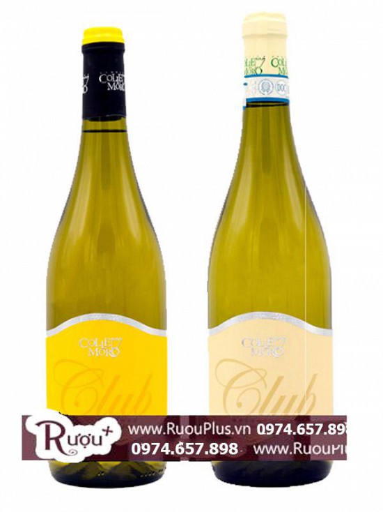 Rượu Vang Colle Moro Club Trebbiano - Chardonnay