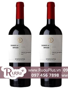 Rượu vang Chile Signos de Origen Cabernet Sauvignon