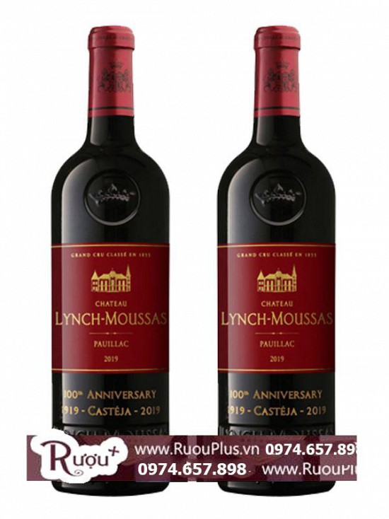 Rượu Vang Chateau Lynch Moussas Pauillac Grand Cru Classé 100th Anniversary