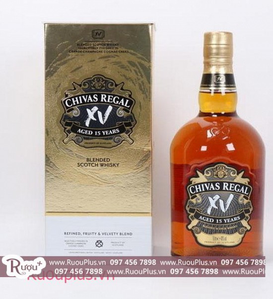 Rượu Chivas Regal XV 15 năm tuổi 40% 1L