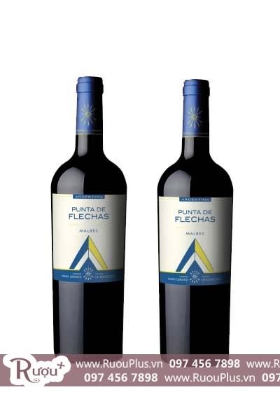 Rượu vang Argentina Punta de Flechas Malbec