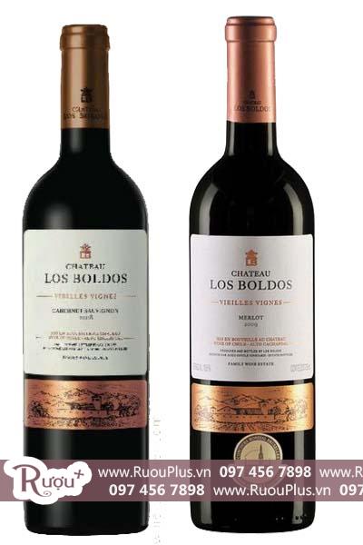 Rượu vang Chile Château Los Boldos Vielles Vignes