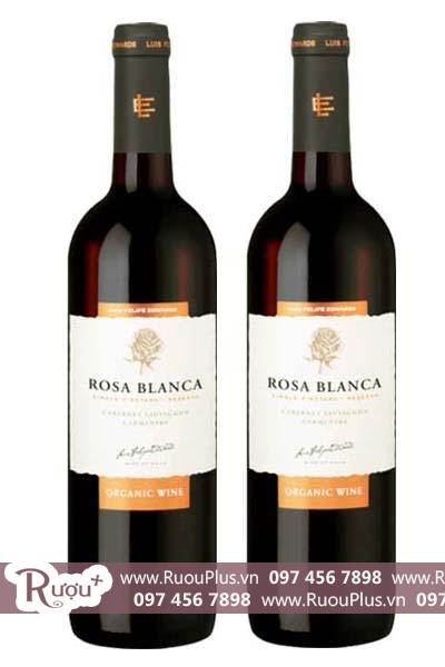 Rượu vang Chile Luis Felipe Rosa Blanca Organic