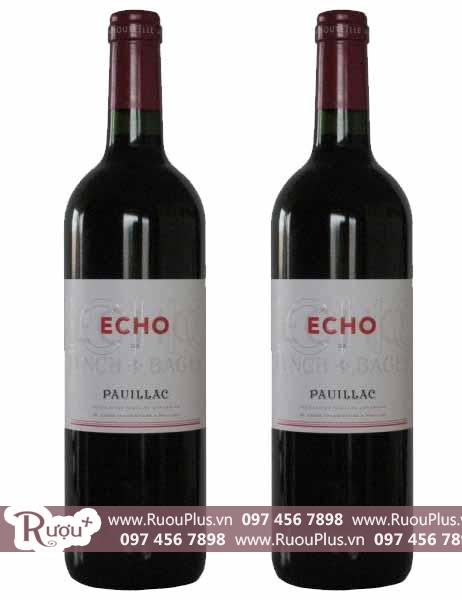 Rượu vang Echo Lynch Bages Pauillac