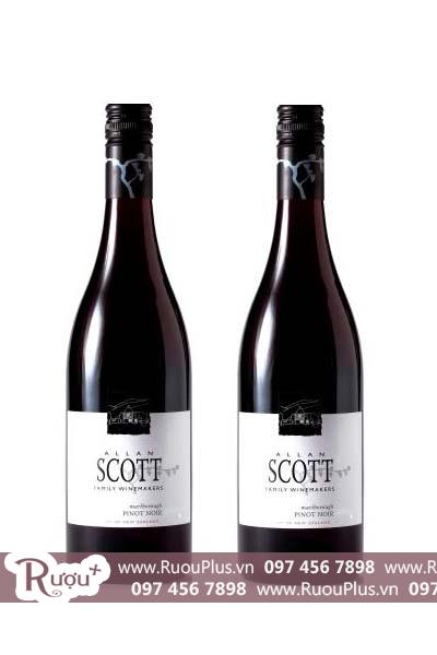 Rượu vang New Zealand Allan Scott Pinot Noir