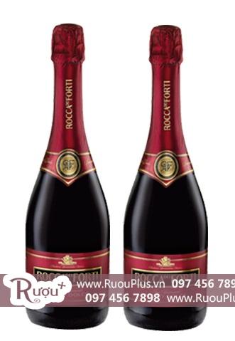 Rượu vang nổ Ý Rocca Dei Forti Rosso Dolce giá bán rẻ