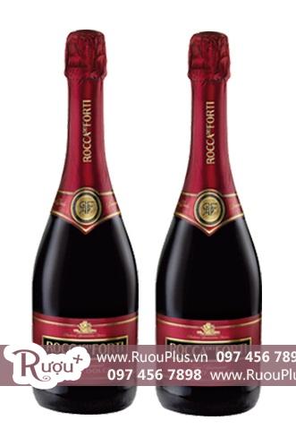 Rượu vang nổ Ý Rocca Dei Forti Rosso Dolce giá bán rẻ