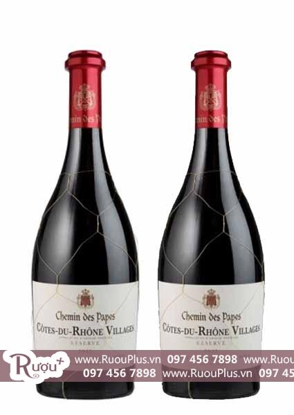 Rượu vang Pháp Cotes Du Rhone