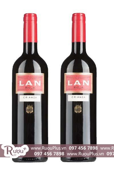 Rượu vang Vang Tây Ban Nha Bodegas Lan Crianza Rioja