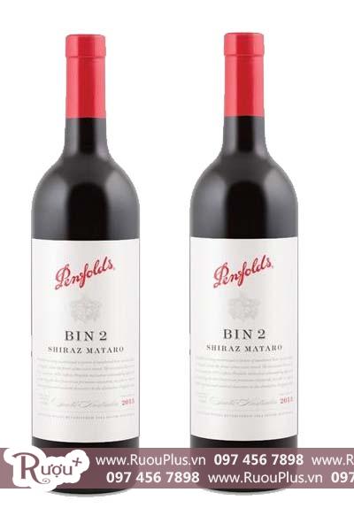 Rượu vang Úc Penfolds Bin 2 Shiraz Mataro