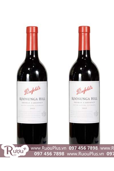 Rượu vang Úc Penfolds Koonunga Hill Shiraz Cabernet Sauvignon