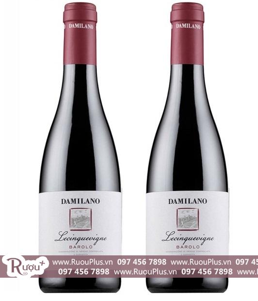 Rượu vang Ý Damilano Barolo Lecinquevigne DOCG