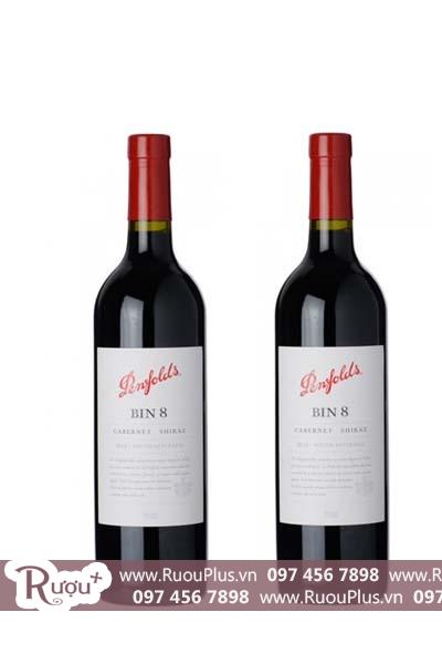 Rượu vang Úc Penfolds Bin 8 Cabernet Shiraz