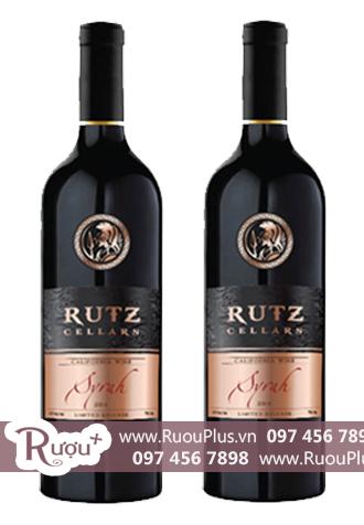 Rượu vang Rutz Cellars Syrah Limited Release