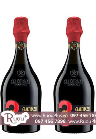 Sâm banh Giacobazzi 3 Cuvee Rouge