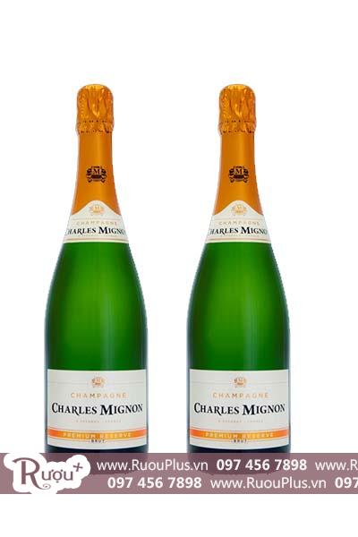 Sâm panh Charles Mignon Brut Premium Reserve