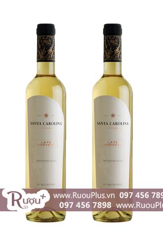 Rượu vang Chile Santa Carolina Late Harvest Sauvignon Blanc