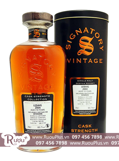 Rượu ngoại Signatory 10 (Ledaig 10YO)