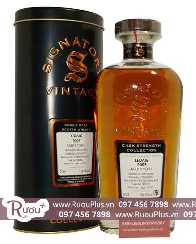 Rượu Signatory Vintage Ledaig 9