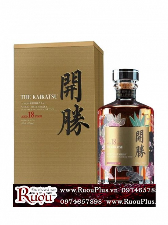 Rượu The Kaikatsu 18 Years Gold