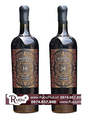 Rượu vang Tolucci 16%