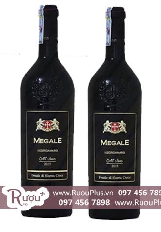 Rượu vang Ý Megale NegroAmaro Old Vines (New Label)