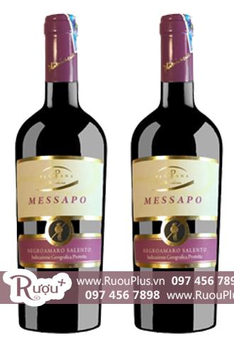 Rượu vang Ý Messapo Salento Negroamaro