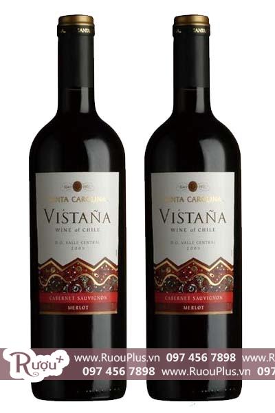 Rượu vang Chile Santa Carolina Vistana Cabernet Sauvignon – Merlot