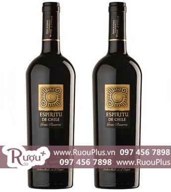 Rượu vang Espiritu de Chile Gran Reserva bán rẻ