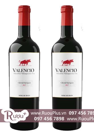 Rượu vang Valencio 13,5% Cabernet Sauvignon Hảo hạng