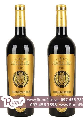 Rượu vang Chateaux Meillier Bordeaux Superieur Cao cấp