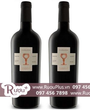 Rượu vang Ý Chén Thánh Cubardi Primitivo Salento Rosso