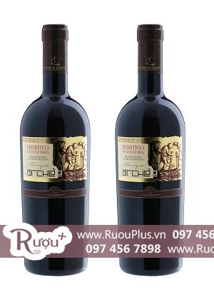 Rượu vang Ý Primitivo di Manduria Le vigne di Sammarco Arche
