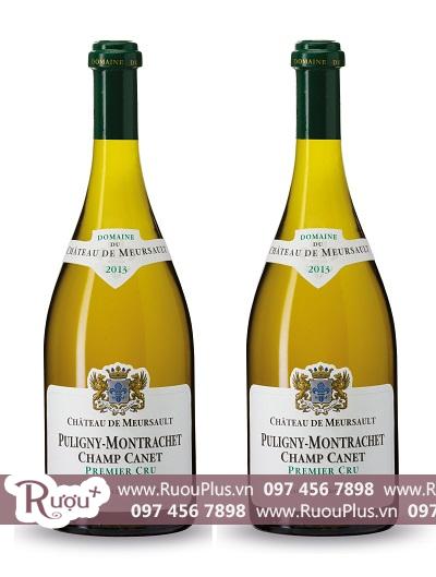 Rượu vang Pháp Chateau De Meursault Puligny - Montrachet Champ Canet