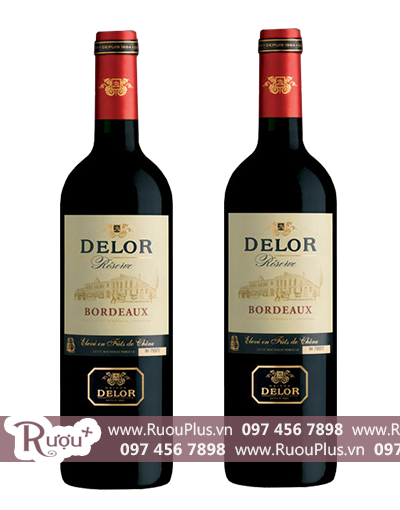 Rượu vang Pháp Delor Bordeaux Blend