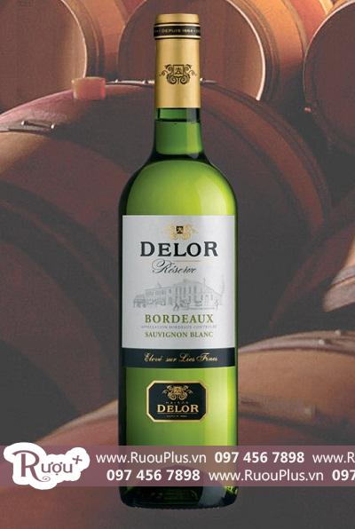 Rượu vang Pháp Delor Reserve Bordeaux Sauvignon Blanc