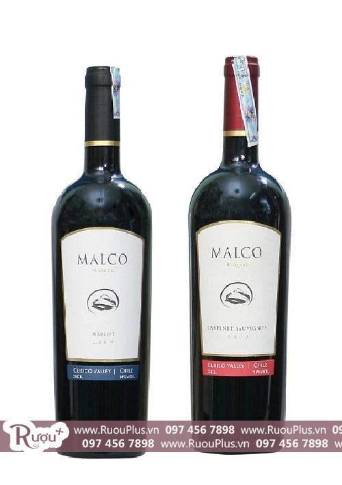 Rượu vang Chile Malco
