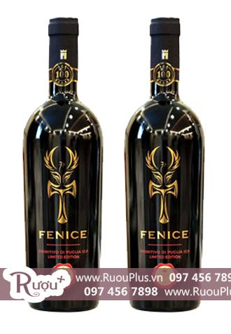 Rượu vang Ý Fenice Primitivo Puglia