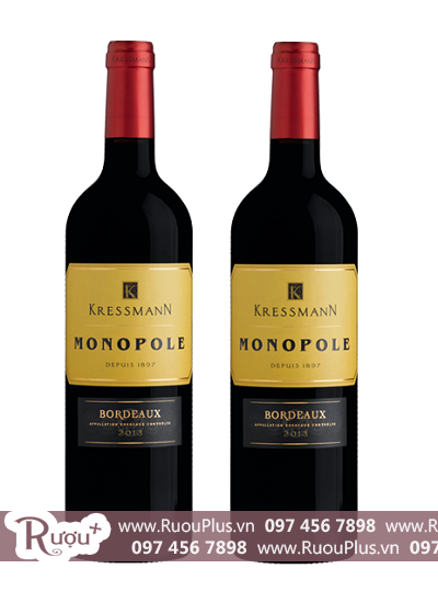 Rượu vang Pháp Kressmann Monopole