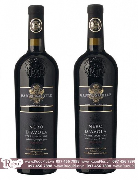 Rượu vang Ý Santi Nobile Nero d´avola