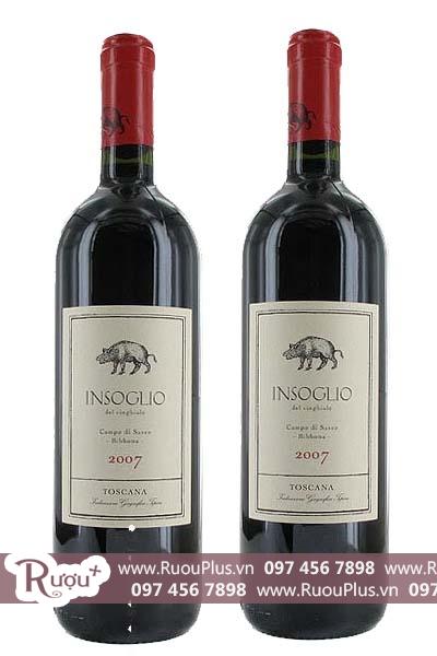 Rượu vang Ý Insoglio del cinghiale Toscana